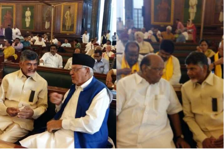 Andhra special status: TDP chief Chandrababu Naidu meets