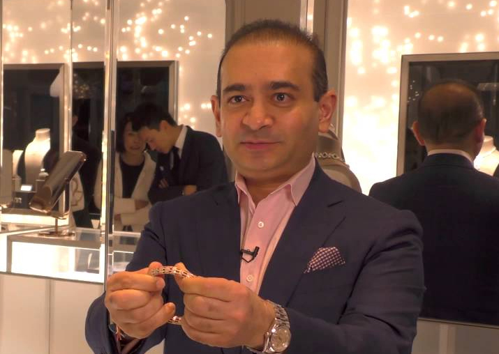 Fugitive billionaire diamantaire Nirav Modi