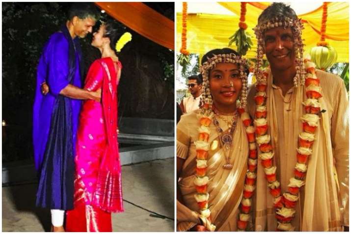 Milind Soman, Ankita Konwar groove to Made In India and it’s romantic