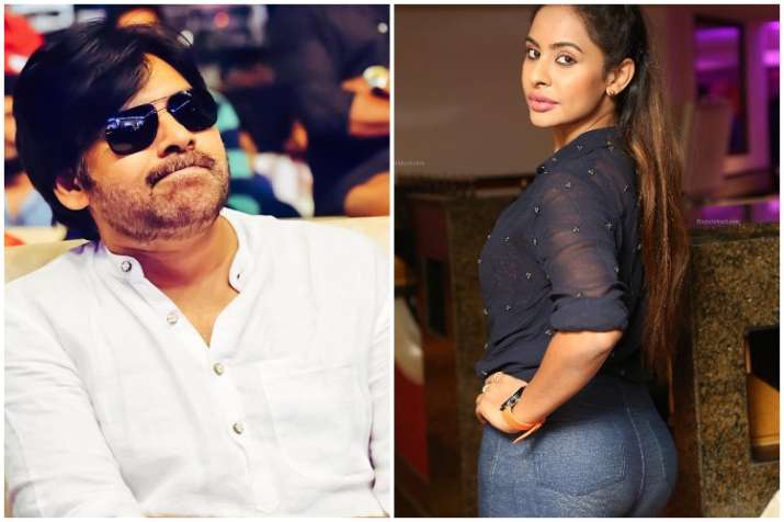 Image result for Sri Reddy with Pawan