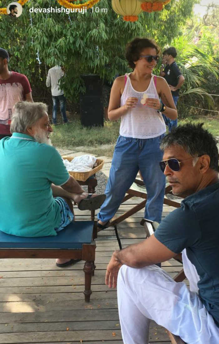 India Tv - Milind Soman and Ankita Konwar's wedding preparations underway