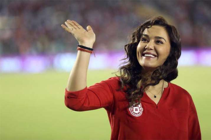 India Tv - Preity Zinta, co-owner of Kings XI Punjab.