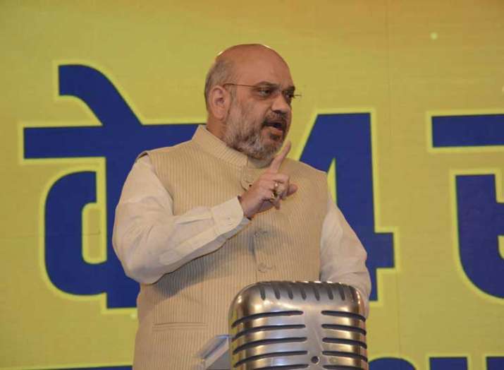 Amit Shah at India TV Samvaad