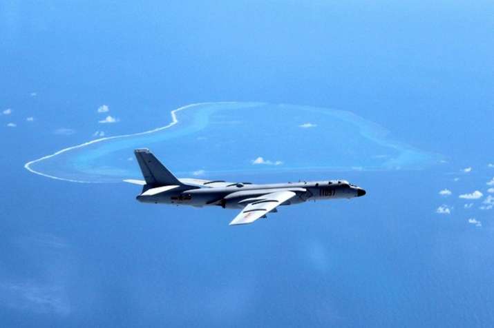 China's air force said that its fighter jets, including an