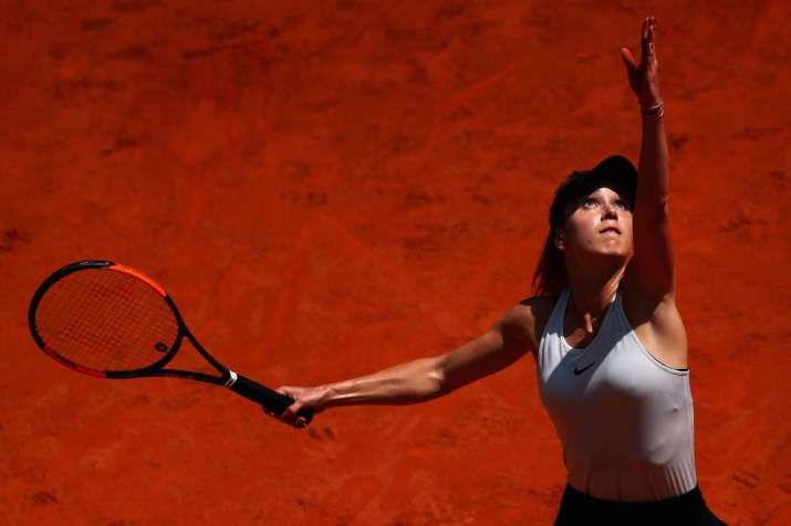 India Tv -  Elina Svitolina returned to the Italian Open final with a win over  Anna Kontaveit 