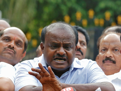Kumaraswamy is chief manager of Congress' ATM in Karnataka: