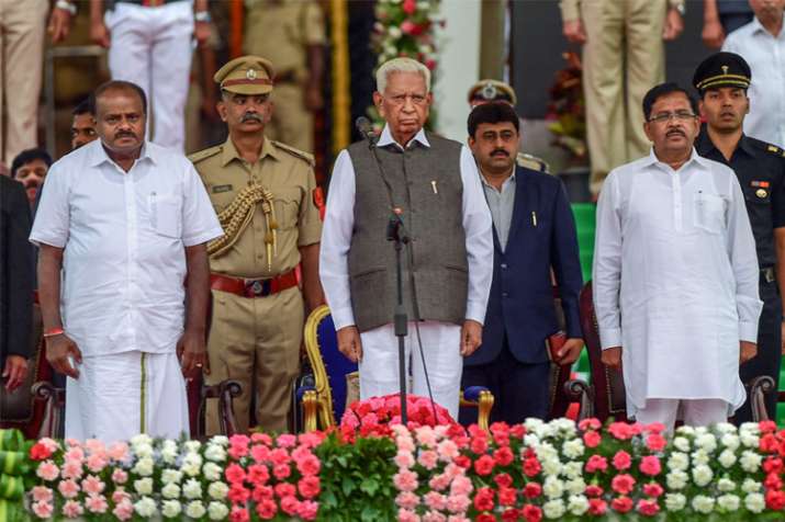 Karnataka Governor Vajubhai Vala, newly-sworn in Karnataka