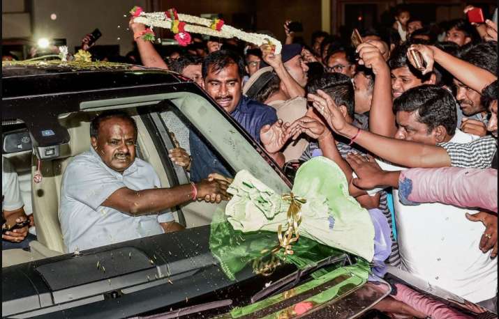 HD Kumaraswamy on Saturday