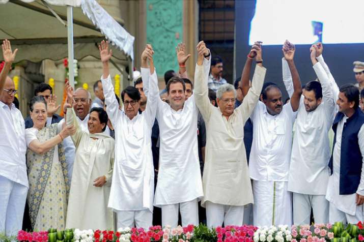 13 ‘anti-Modi’ parties join hands at Kumaraswamy’s