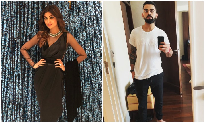 shilpa shetty virat kohli fitness influencers