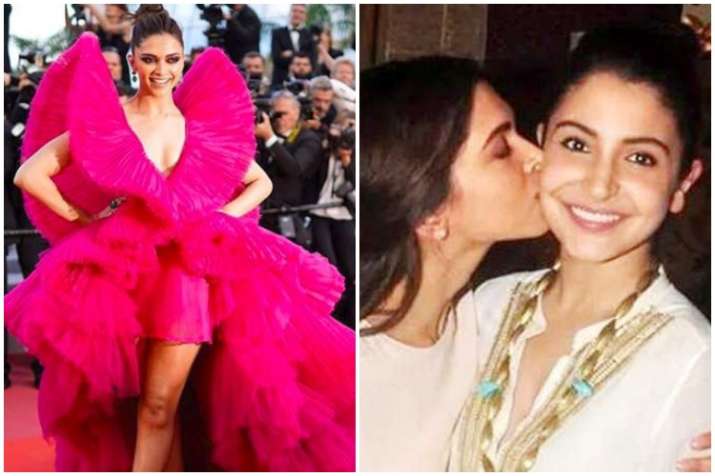 Anushka Sharma looks impressed with Deepika Padukone’s Cannes look