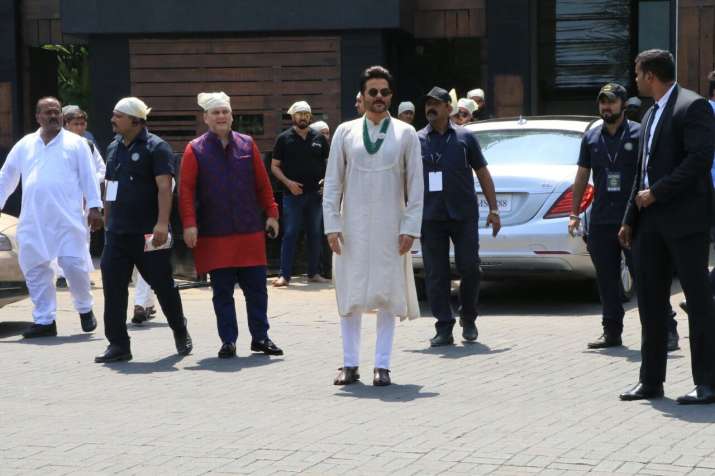 India Tv - Anil Kapoor arrives at Rockdale, Bandra