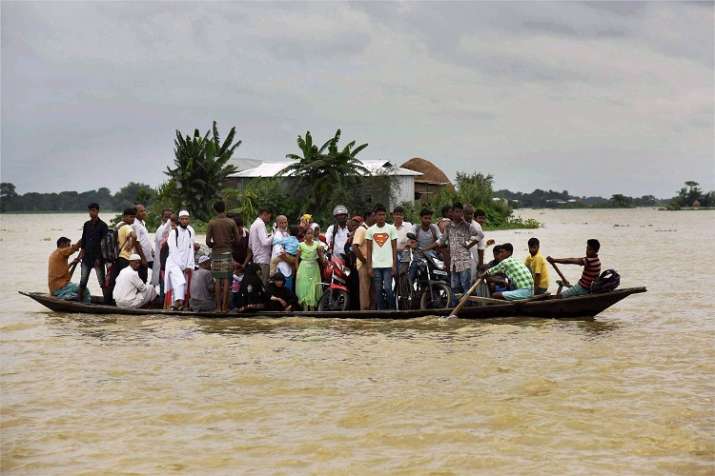 The overall flood situation in Assam improved further on