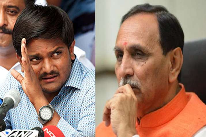 Hardik Patel claims Gujarat CM Vijay Rupani has resigned.