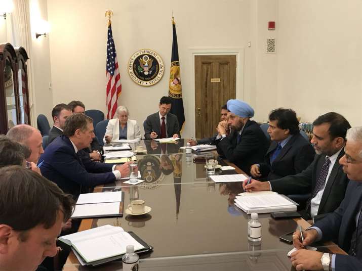 The plans for India US Trade Talks were finalised during a