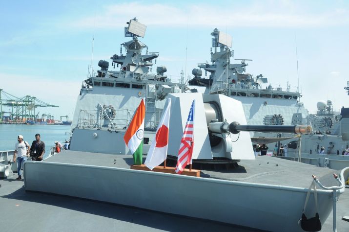 India Japan Us Trilateral Maritime Exercise Concludes Off Guam Coast