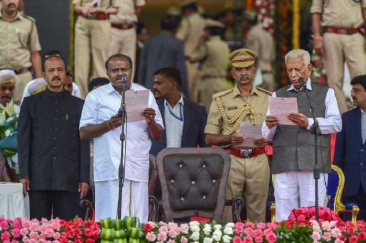 JDS and Congress had stitched up a post-poll alliance at