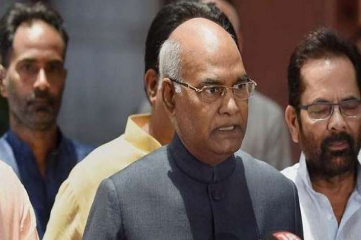"The President today (Wednesday) gave assent to