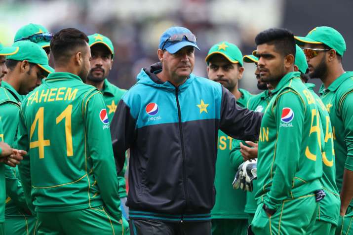 File image of Pakistan head coach Mickey Arthur with his