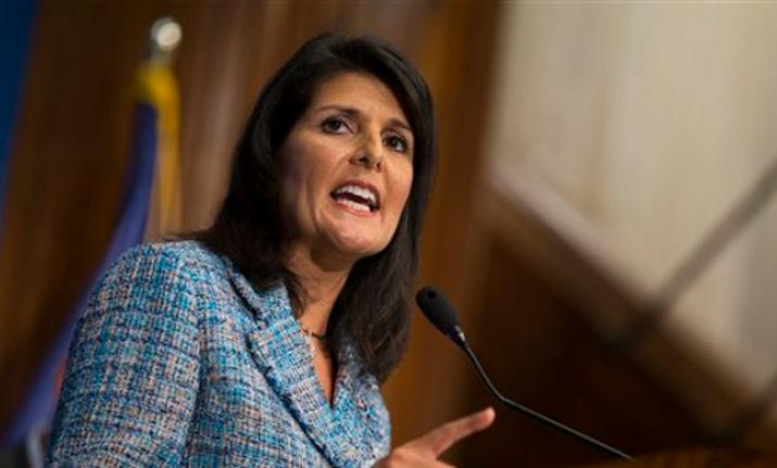 Nikki Haley is the first American of Indian descent to hold