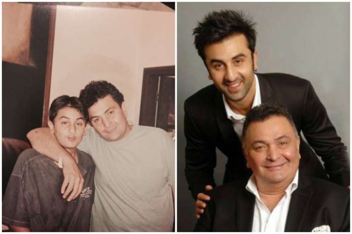 Image result for ranbir kapoor rishi kapoor