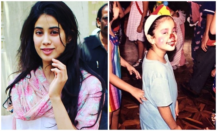 Janhvi Kapoor Is The Cutest Joker In This Childhood Picture Posted By Her Celebrities News India Tv In this post, i will present to you an amazing collection of janhvi kapoor images if you this post e looking for jhanvi kapoor hot pics. janhvi kapoor is the cutest joker in