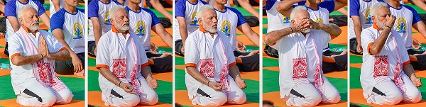 India Tv - PM Modi performing Yoga
