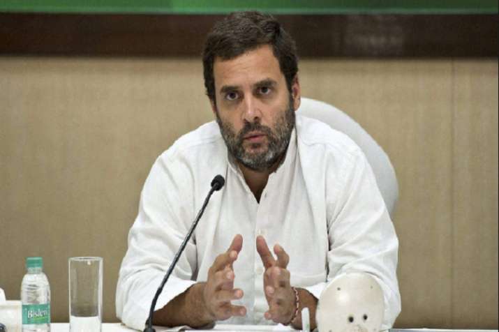 Criticising the government, Rahul Gandhi said that the
