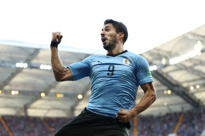 Uruguayan striker Luis Suarez.