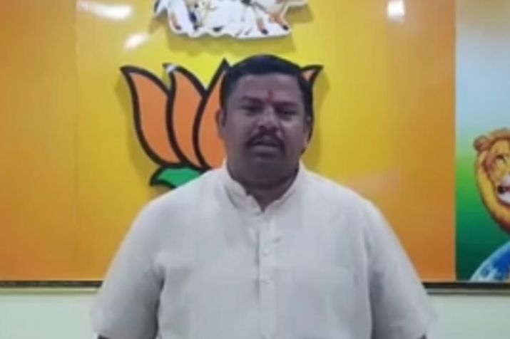 Telangana BJP MLA T Raja Singh Lodh