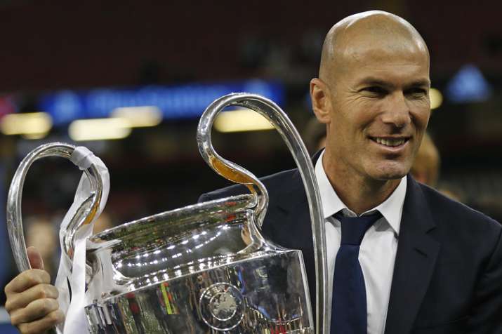 File Image of Zinedine Zidane.