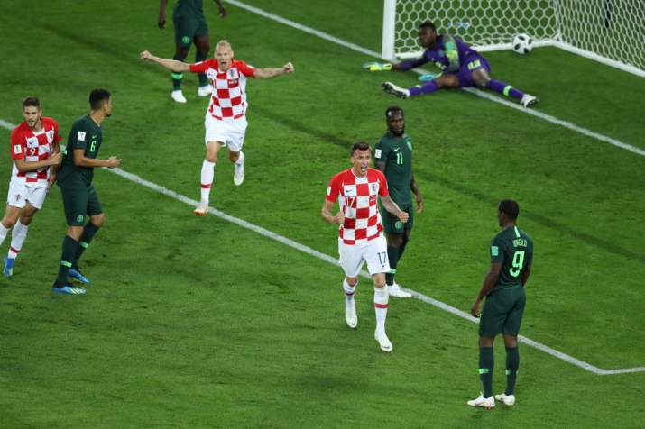 India Tv - Croatia defeated Nigeria 2-0 in the Group Stage