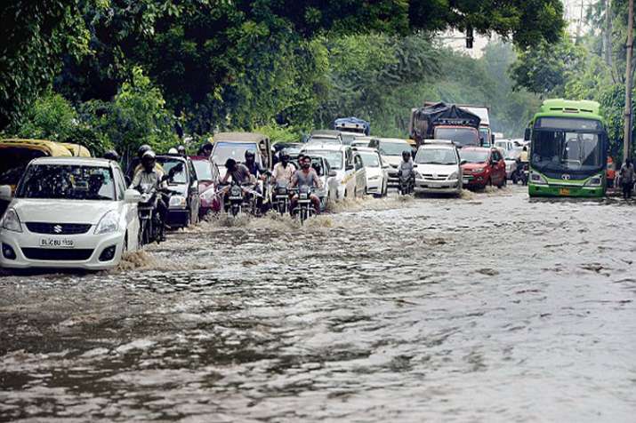 heavy rain in delhi ncr live updates ghaziabad noida gurugram delhi ...