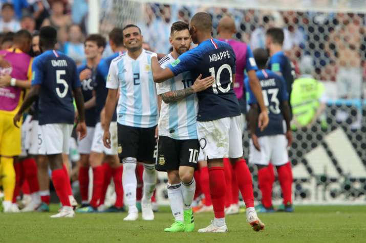 India Tv - France beat Argentina 4-3 in the round of 16 clash