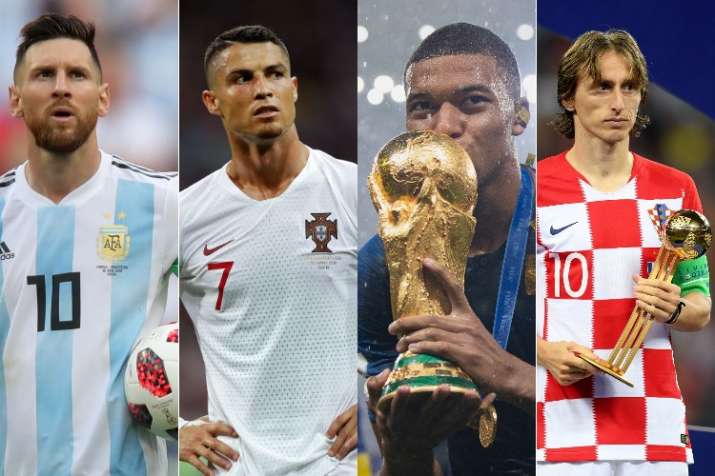 Image result for Modric defeats Ronaldo and Salah to be crowned FIFA's The Best of 2018