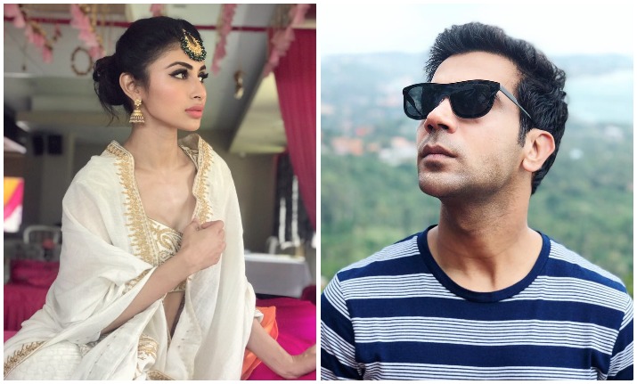 Image result for Mouni Roy reveals a new look Rajkummar Rao from their upcoming film 'Made In China'