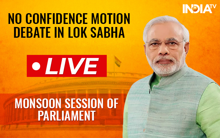 Narendra Modi Govt Wins No Confidence Motion In Lok Sabha As It Happened National News India Tv