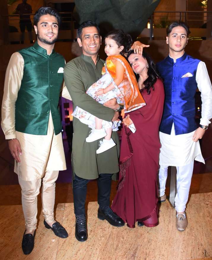 India Tv - MS Dhoni and Sakshi Dhoni