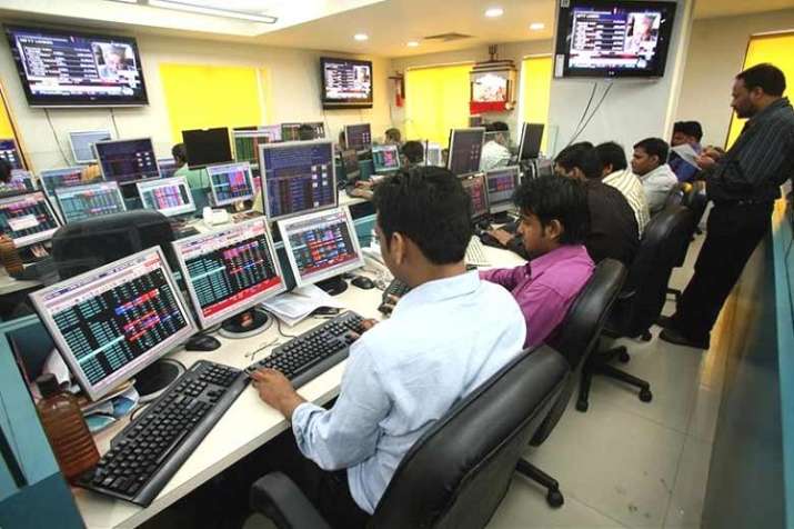 The Sensex rebounded over 83 points to close at 35,657.86