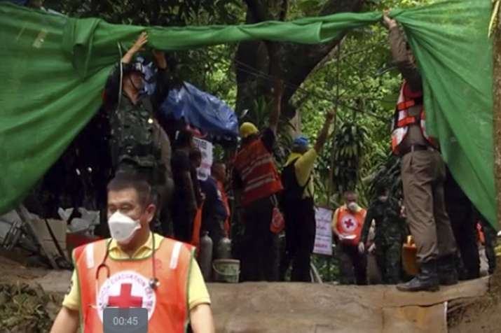India Tv - The boys and their coach became stranded when they went exploring in the cave after a practice game June 23. Monsoon flooding cut off their escape and prevented rescuers from finding them for almost 10 days. 