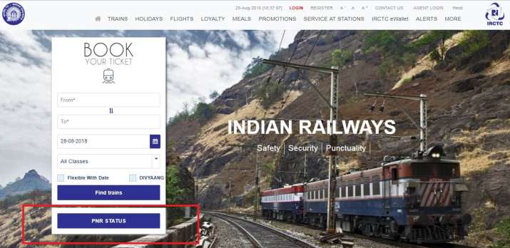 Check Live Irctc Pnr Status Online, When And Where To Check Pnr On ...