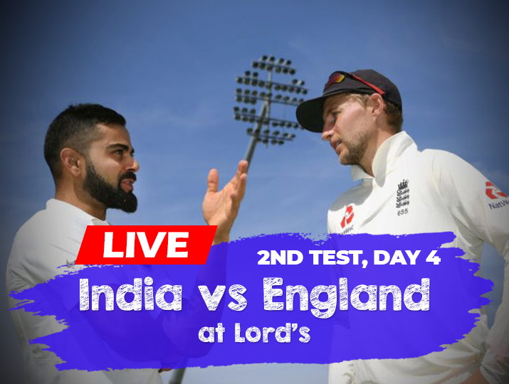 Live Streaming IND vs ENG 2nd Test, Day 4, Cricket Watch ...