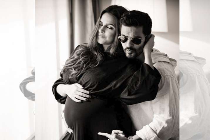 Neha Dhupia confirms pregnancy, hubby Angad Bedi shares cute pics