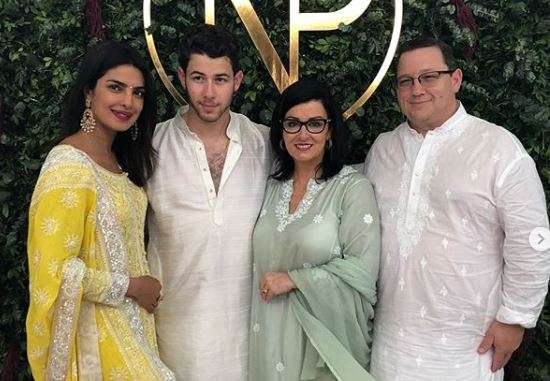 Image result for Priyanka 'welcomes' Nick Jonas to India