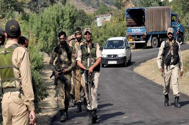 Jammu and Kashmir: Four terrorists arrested after gunfight with ...