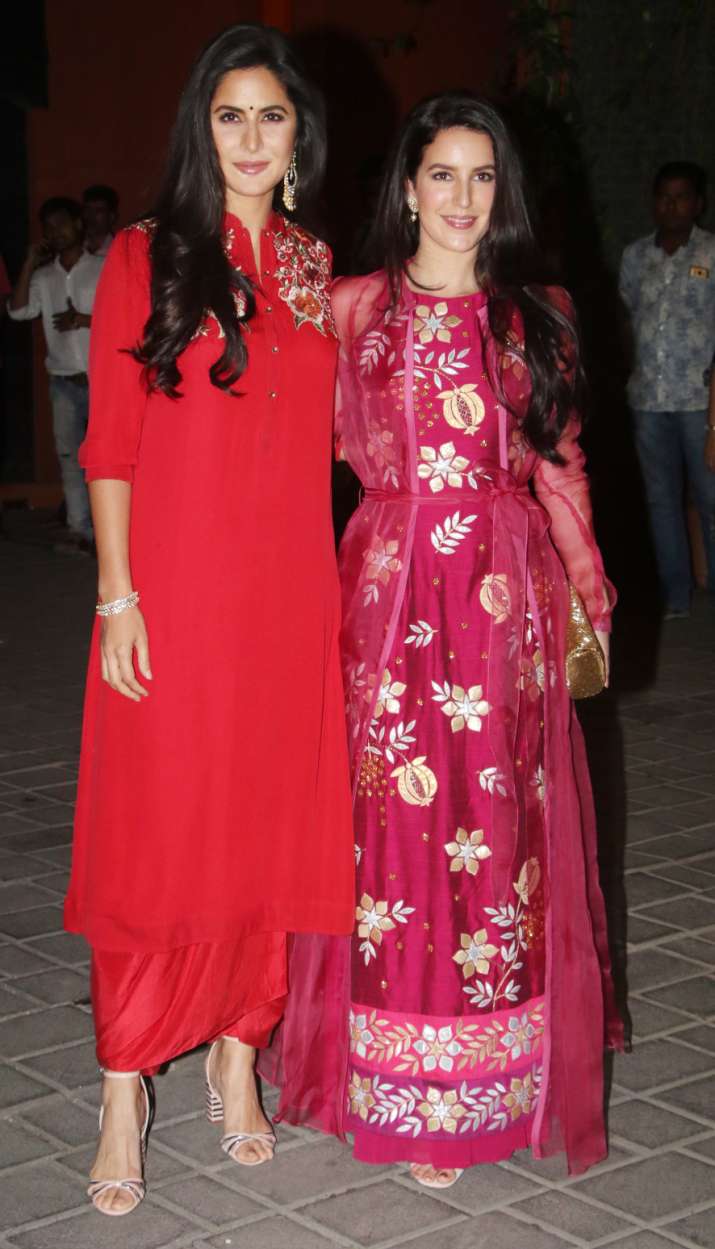 India Tv - Katrina Kaif and Isabell Kaif looked beautiful