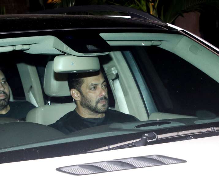 India Tv - Salman Khan arrives to join in the festivities