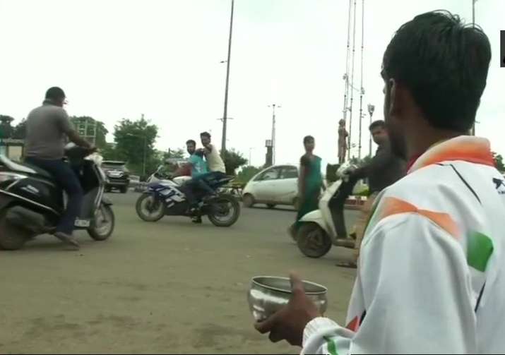 Manmohan Singh Lodhi, a national-level para-sprinter, is