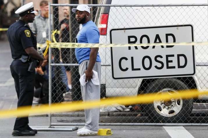 At least four people, including a gunman, were killed in a