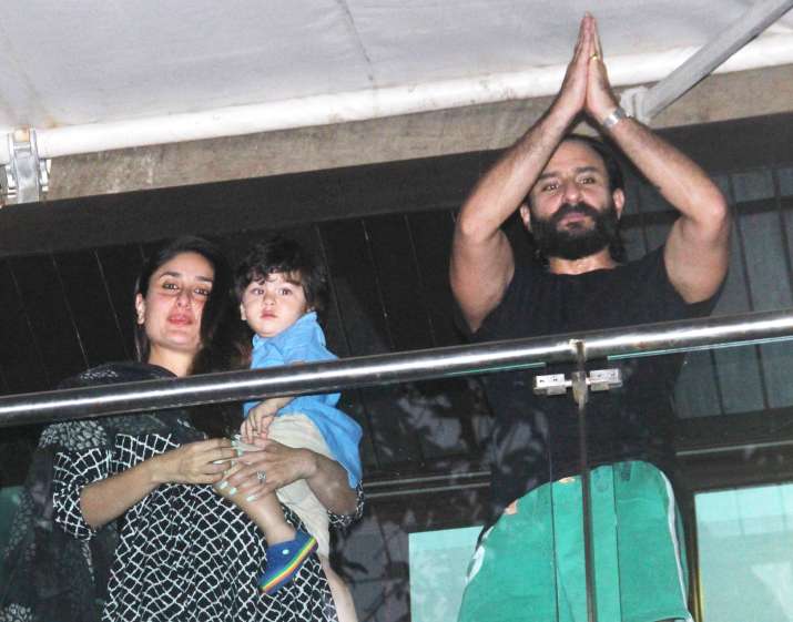 India Tv - Saif, Kareena and Taimur